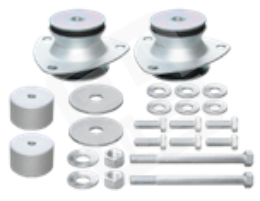 Serie tasselli attacco anteriore cabina - 42470849