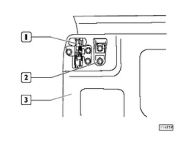 Serratura Superiore Porta Posteriore Destra Iveco Daily