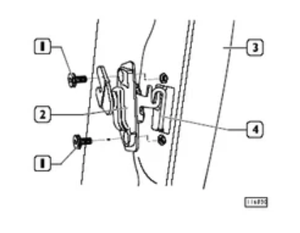 Serratura Superiore Porta Scorrevole Iveco Daily