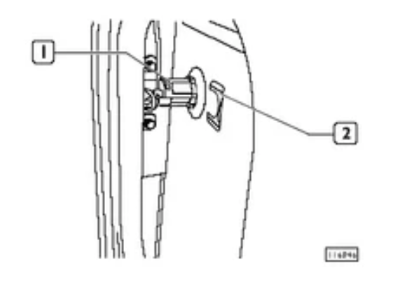 Cilindretto Porta Scorrevole Iveco Daily