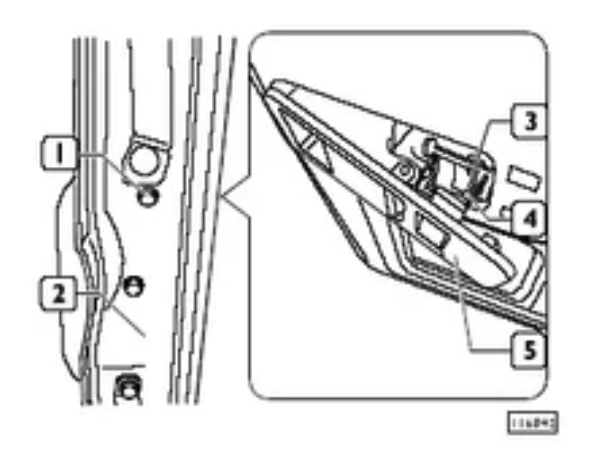 Maniglia Interna Porta Scorrevole Iveco Daily