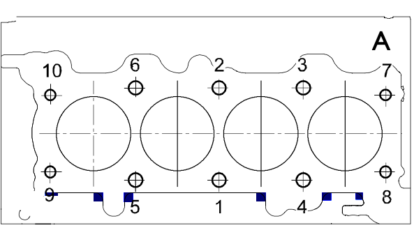 guarnizione testata iveco daily