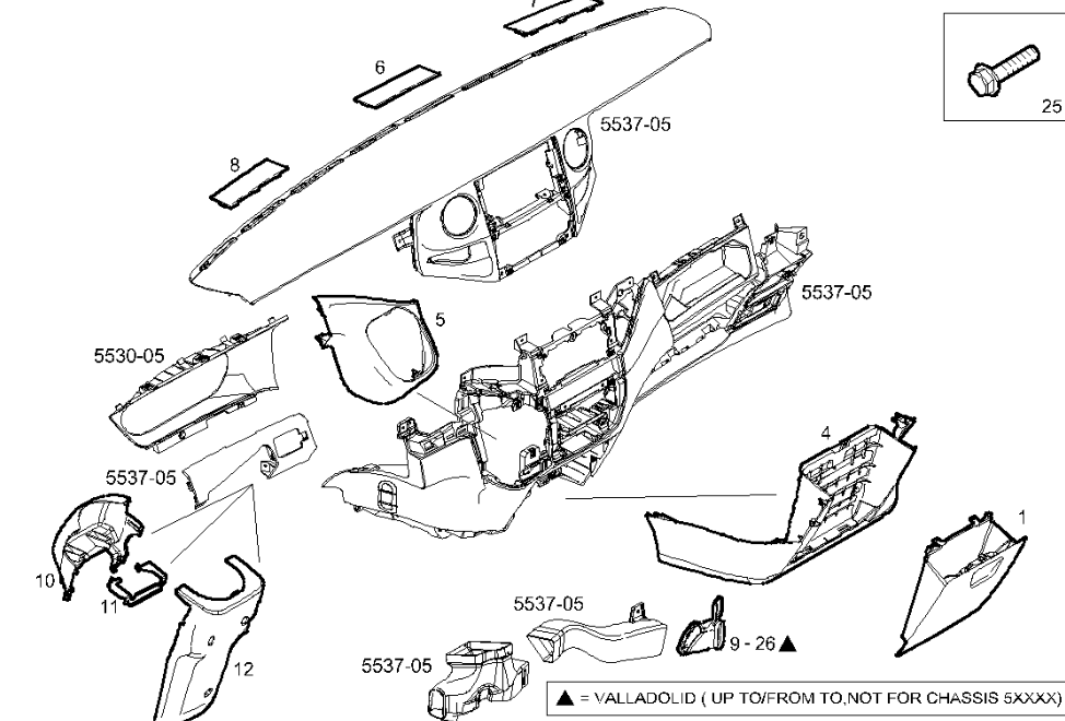 cruscotto iveco daily