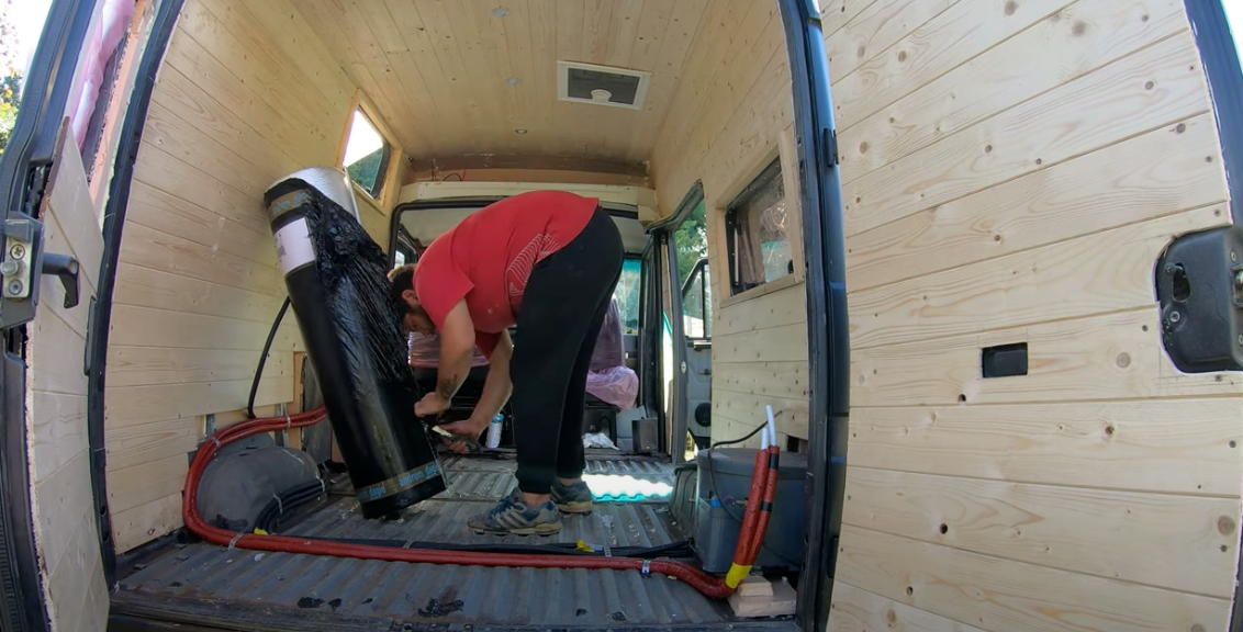 Iveco Daily 4x4 Camper - Coibentazione Pavimento