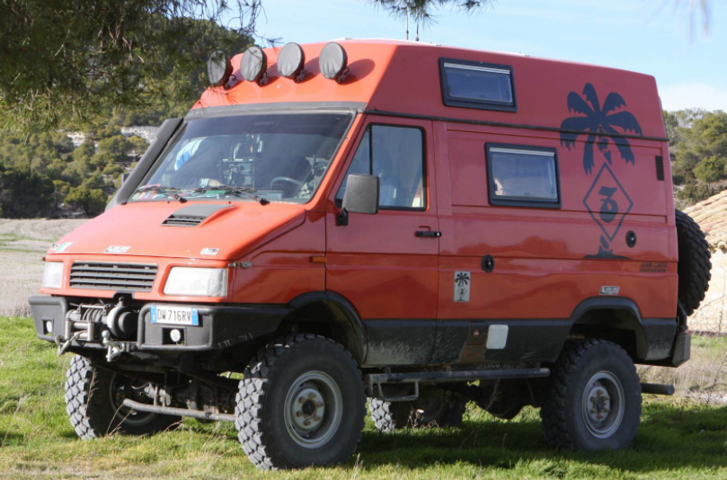 Iveco daily 4x4 camper