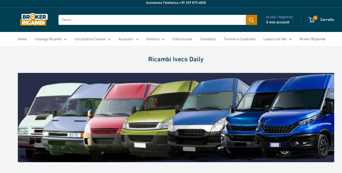 Broker Ricambi diventa rivenditore ufficiale di Specialista Daily