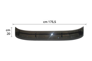 Visiera Parasole con staffe Iveco Daily 2000/2010 - 2994472 / 2997108 - Specialista Daily