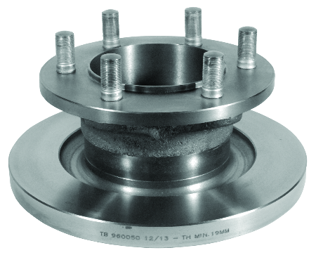 DISCO FRENO ANTERIORE PER IVECO TURBODAILY ,96 oe 1908772