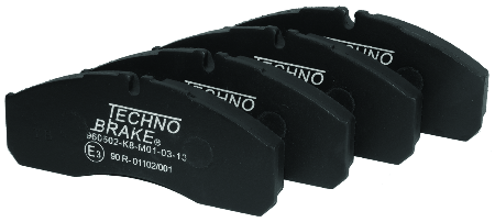 SERIE PASTIGLIE FRENO ANTERIORI PER WVA DAILY CITY 2000 oe 42536101