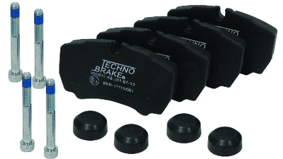 SERIE PASTIGLIE FRENO POSTERIORI PER FORD DAILY CITY 2000 oe 1718023