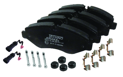 SERIE PASTIGLIE FRENO ANTERIORI PER IVECO DAILY 2006 M.Y. oe 500055561