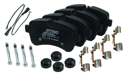 SERIE PASTIGLIE FRENO PER IVECO DAILY 2012 M.Y. oe 500055563