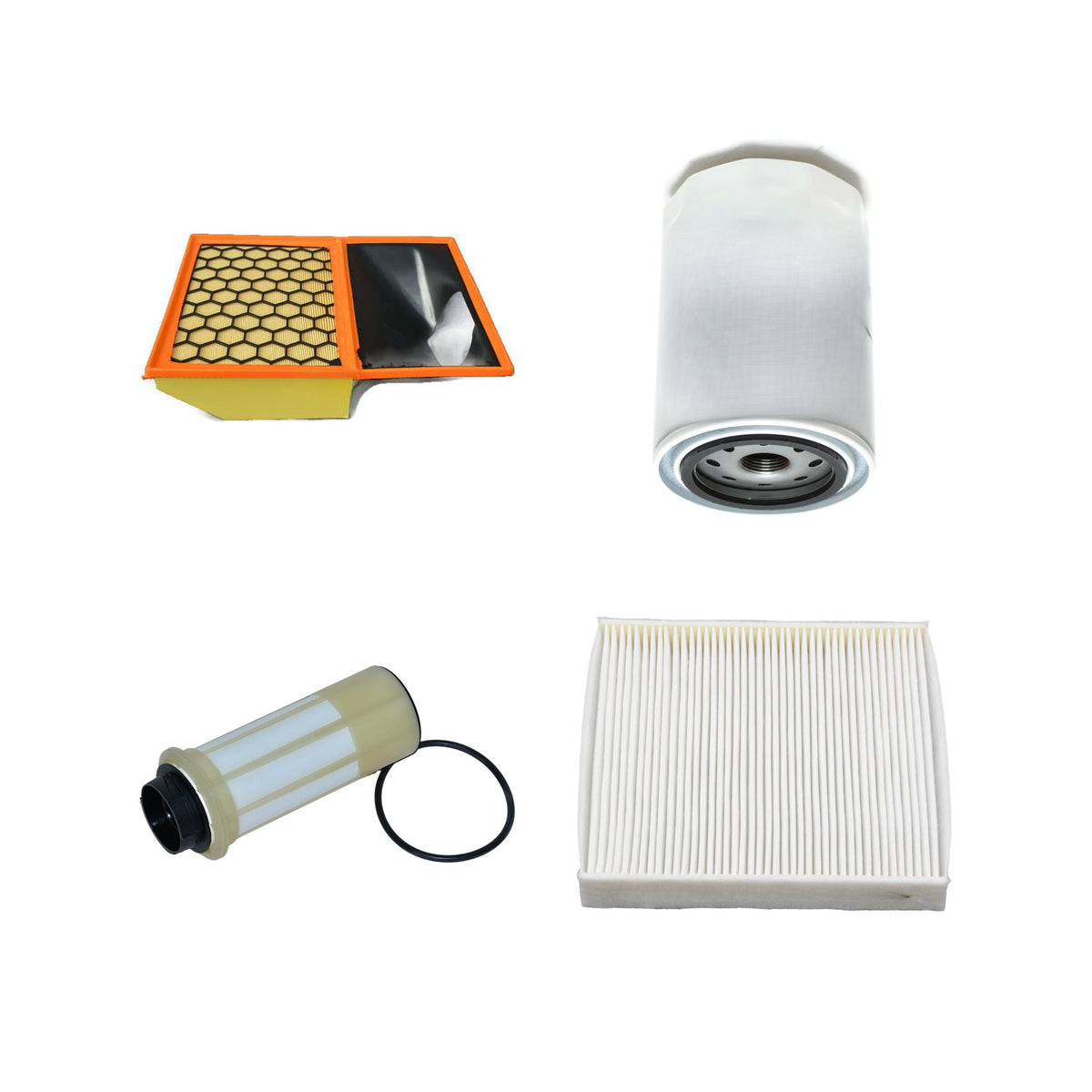 4-Filter Service Kit for Iveco Daily: Air, Oil, Fuel, Cabin