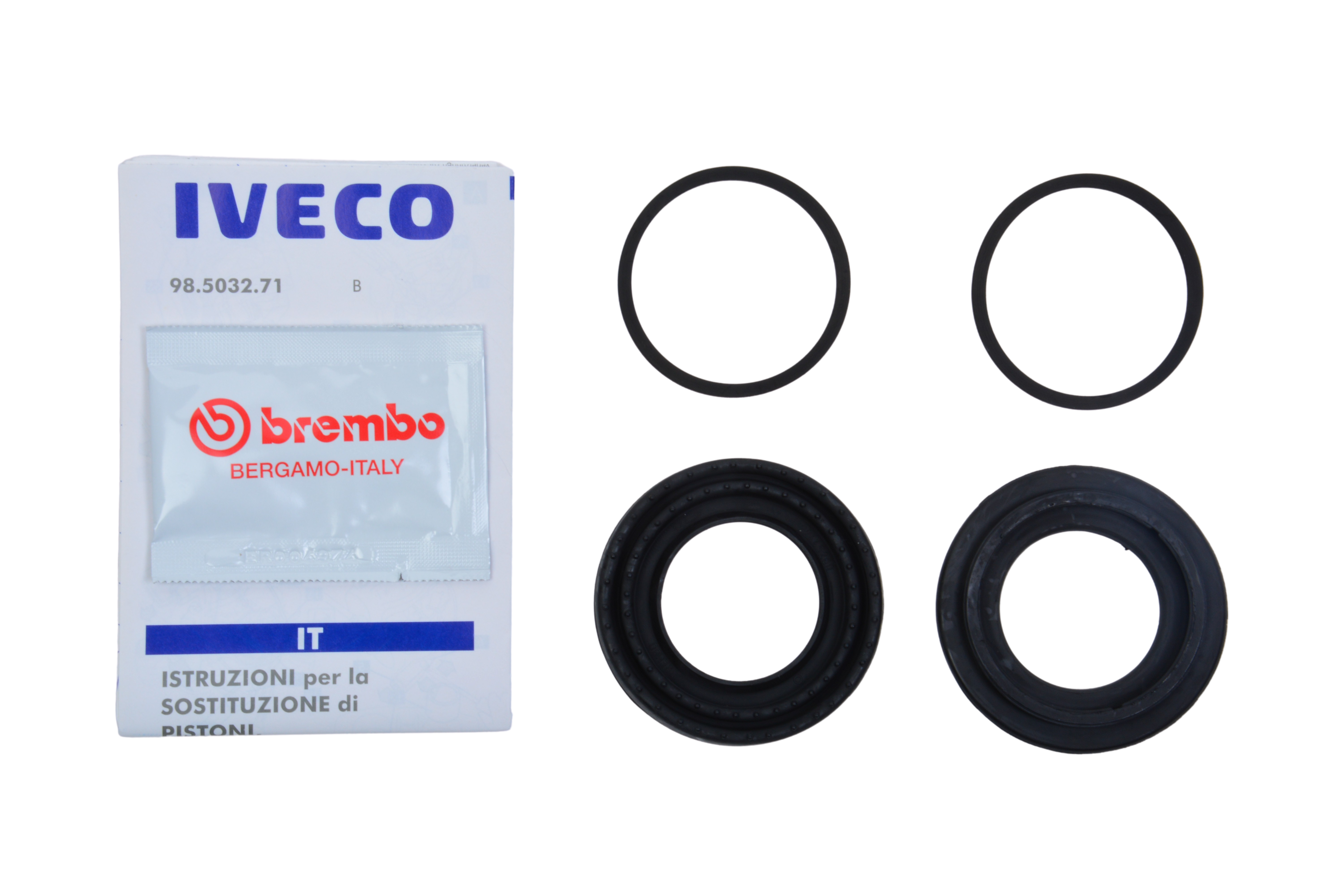 Gommini pistone pinza 44 mm Iveco Daily 35C 50C - 93161847