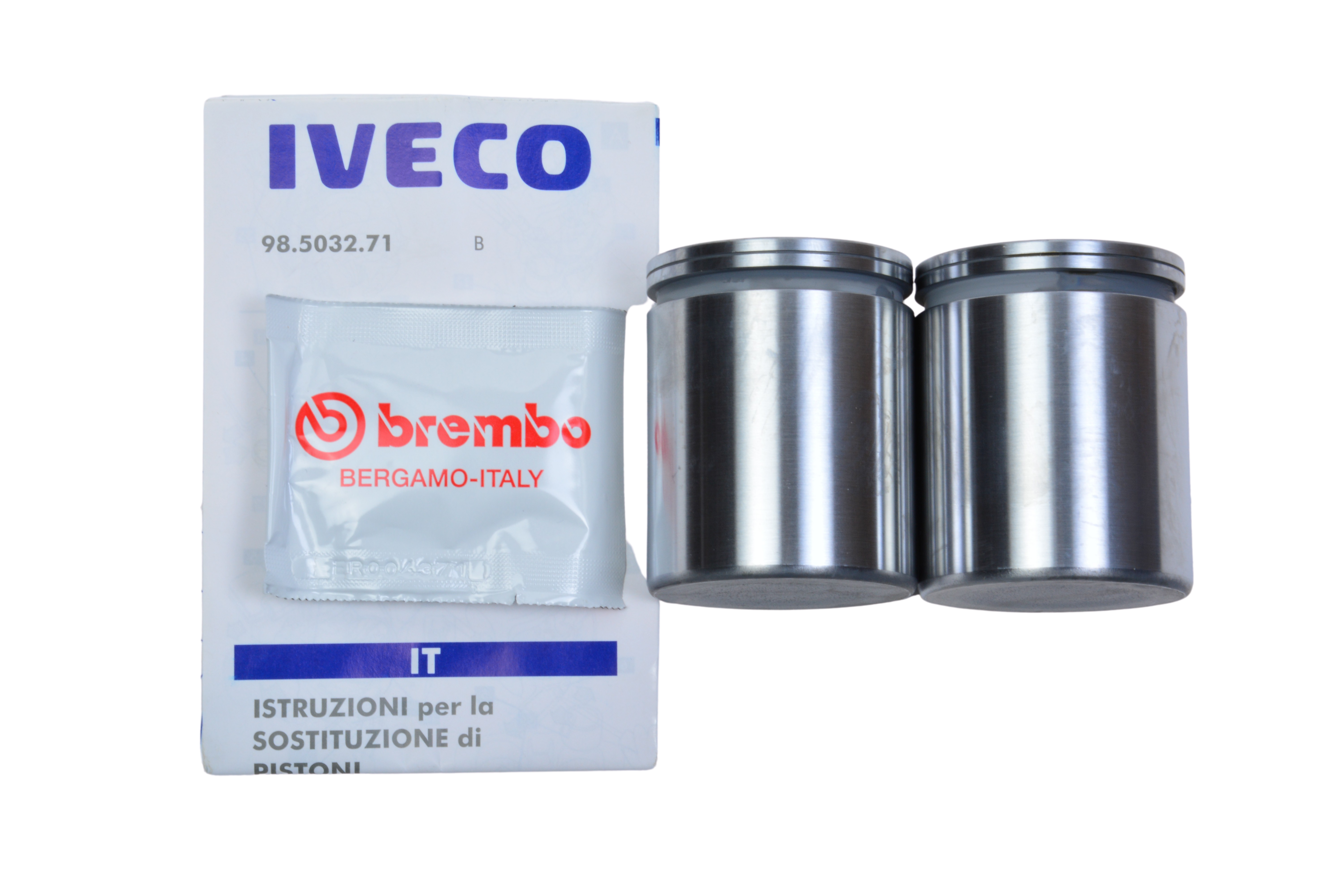 Pistoncini pinza freno anteriore 48 mm Iveco Daily 35S 35C 50C - 42555884