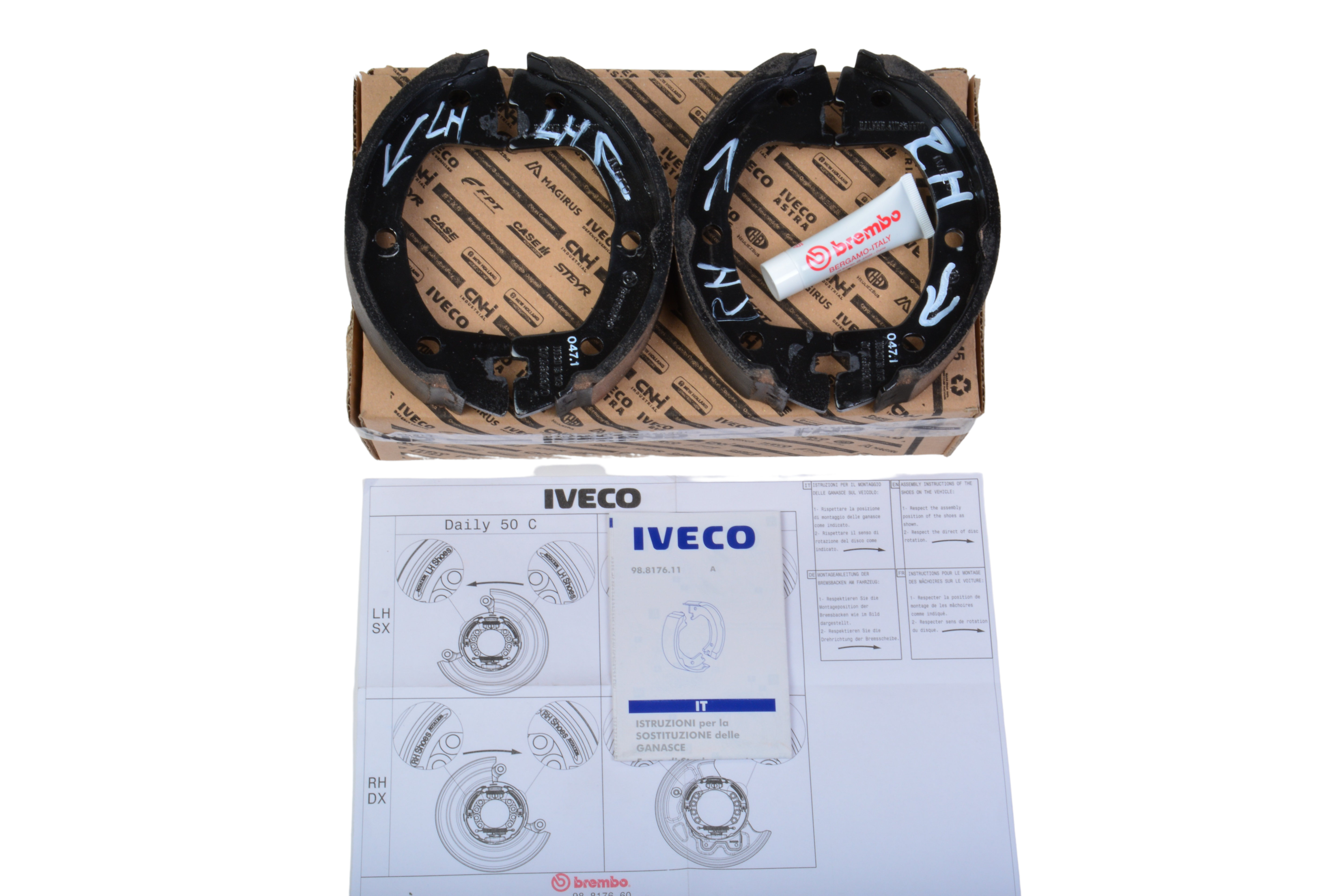 Ganasce freno Iveco Daily 50C 2019 - 5802742242