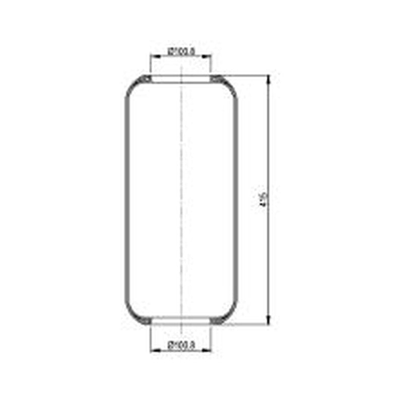 Sospensione Pn. 296-1s215-25- per Iveco Daily | OE 201384