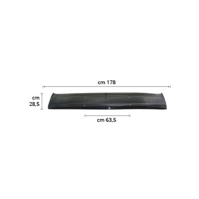 Visiera Parasole Compelta di Staffe - Iveco Daily dal 1996 al 1999