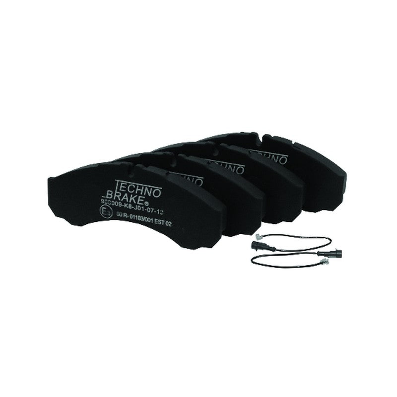 SERIE PASTIGLIE FRENOANTERIORI-POSTERIORI PER IVECO DAILY RESTYLING oe 500055565