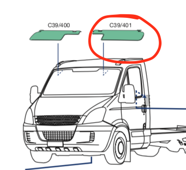 Pantina Parsole SX Iveco Daily - 500312416 - Specialista Daily
