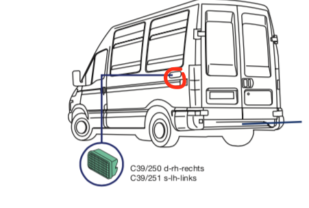 Presa Aria Mostrina DX Plastica Iveco Daily Furgonato - 504066633 - Specialista Daily