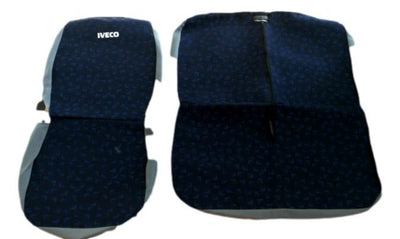 Foderine Coprisedili Iveco Daily 2002 ( Autista e panca con passaggio Cintura ) - SFID02PC