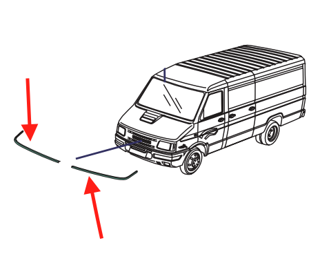 Guarnizione Frontale Iveco Daily 1996 - 93928356 - Specialista Daily