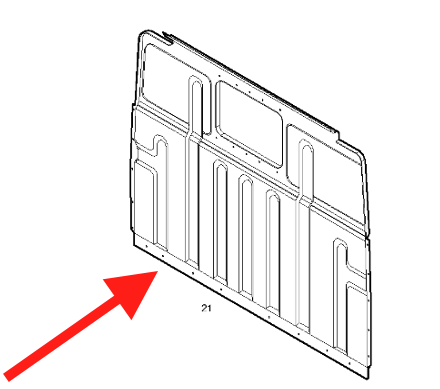 Parete Divisoria Iveco Daily - 504000356 - Specialista Daily