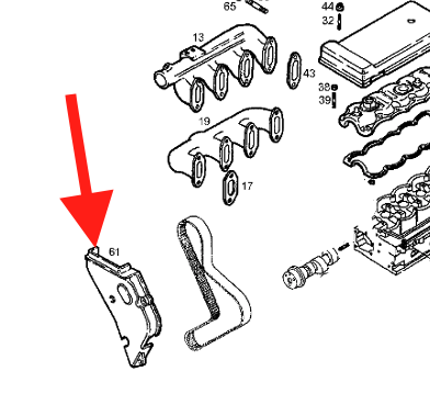 Coperchio distribuzione Iveco Daily - 504022580 - Specialista Daily