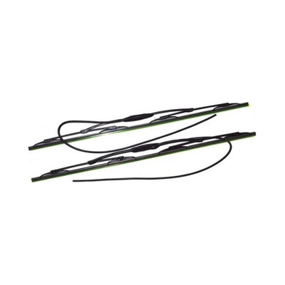 Kit de 2 escobillas limpiaparabrisas con pulverizador Iveco Daily 2000-2014 compatible - 504086799, 2992274