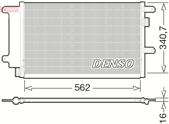 Condensatore 3.0 per Iveco Daily | OE 504084147 - Foto 3