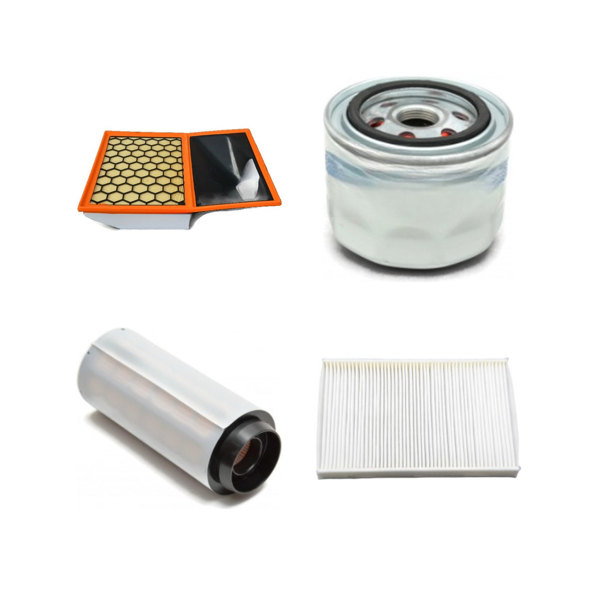 4-Filter Service Kit for Iveco Daily: Air, Oil, Fuel, Cabin