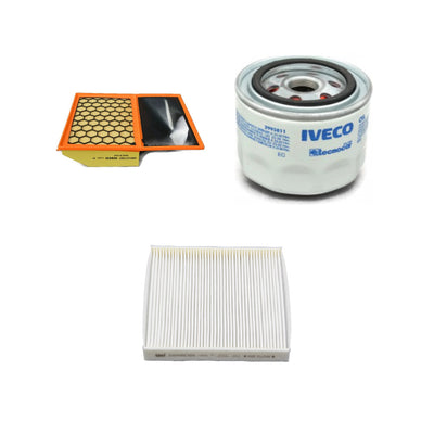 Kit d'entretien 3 filtres Iveco Daily - OE 5801317097, 2995811, 5802865967, 500086309