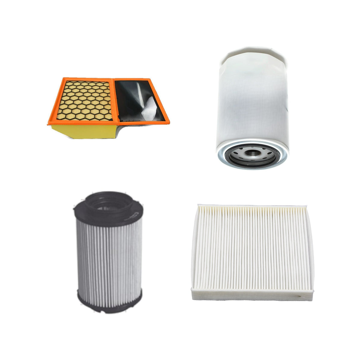 4-Filter Service Kit for Iveco Daily: Air, Oil, Fuel, Cabin