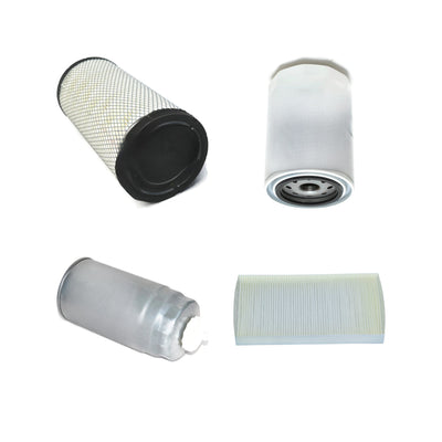 Kit de mantenimiento de 4 filtros Iveco Daily motor 3.0 F1C - OE 2992300, 1903669, 2995655, 2995965