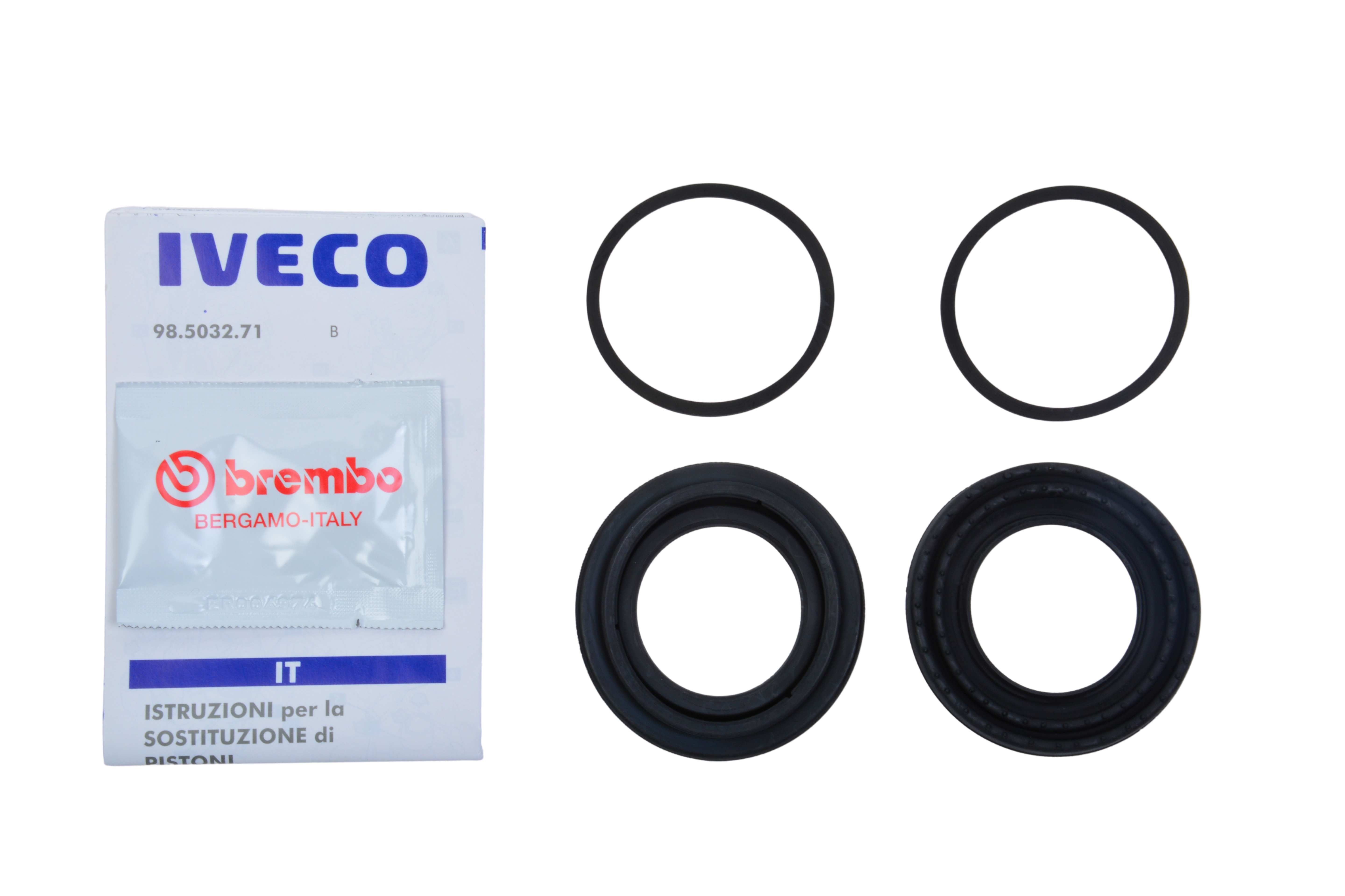 Gommini pistoncino pinza anteriore 48 mm Iveco Daily 35S 35C 50C - 42555883