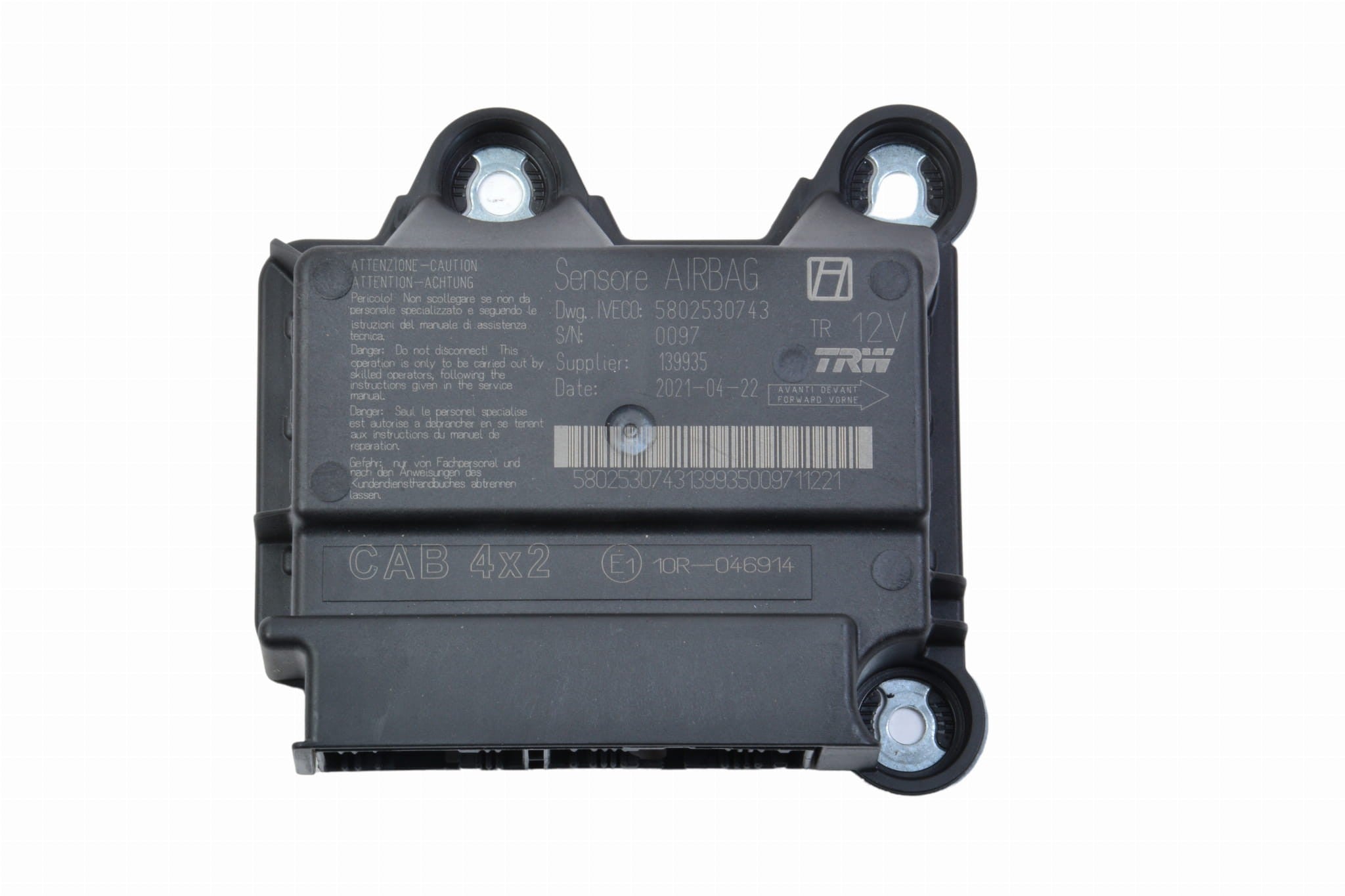 Sensore airbag Iveco Daily 2019 - 5802530743