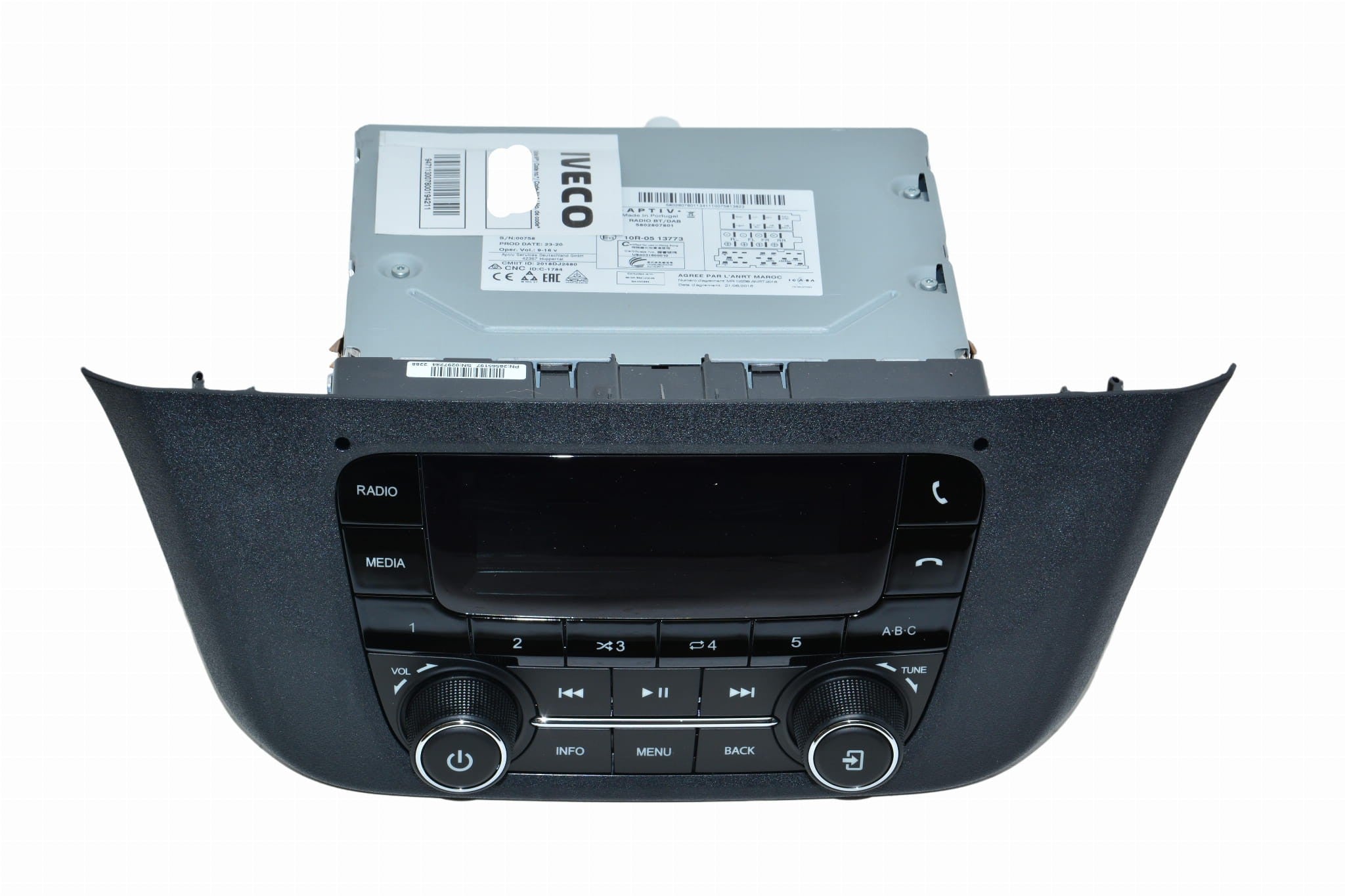 Autoradio con bluetooth Iveco Daily 2016-2022 - 5802385214; 5802807801