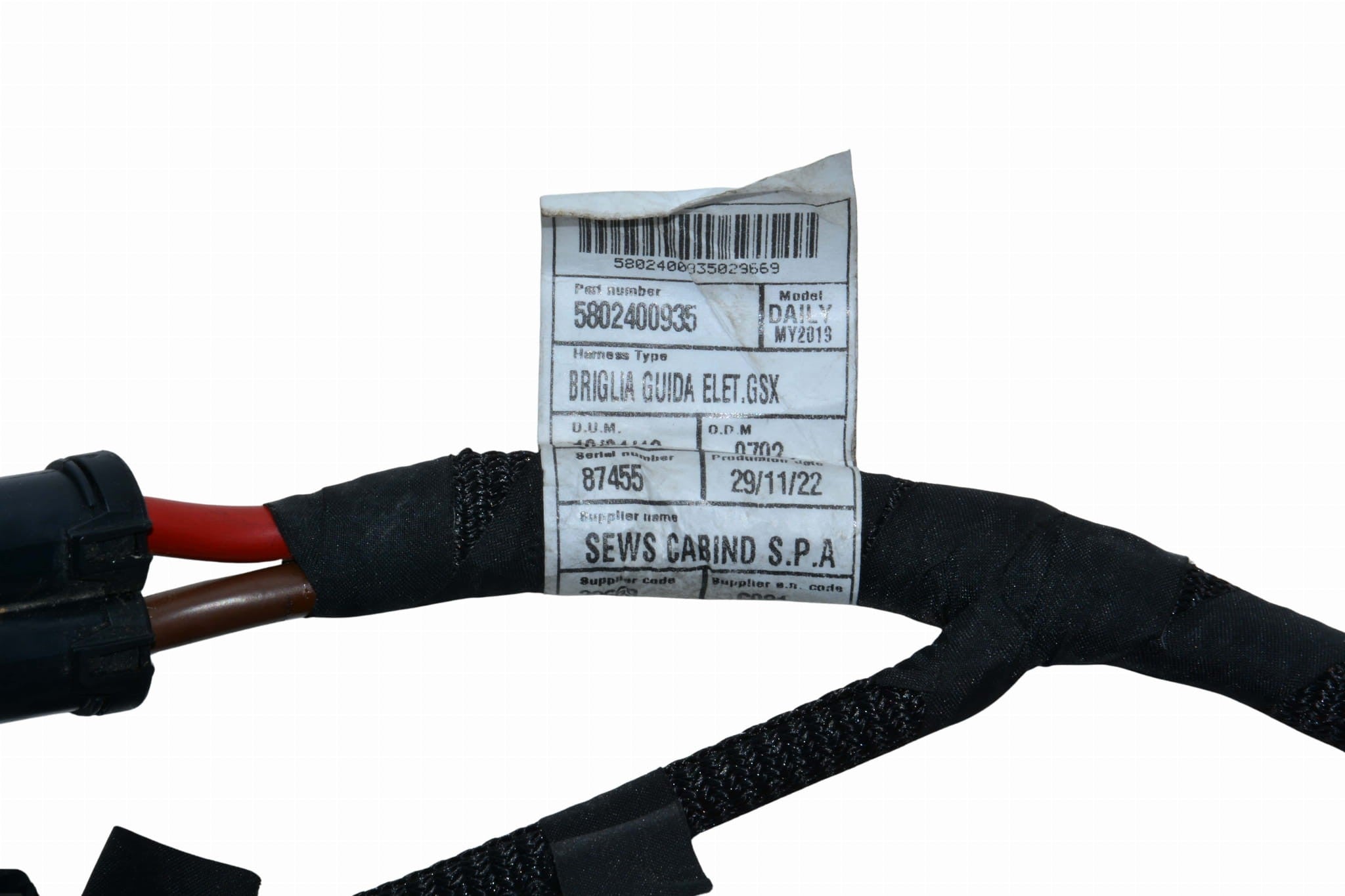 Impianto scatola sterzo Iveco Daily 2019-2024 - 5802400935