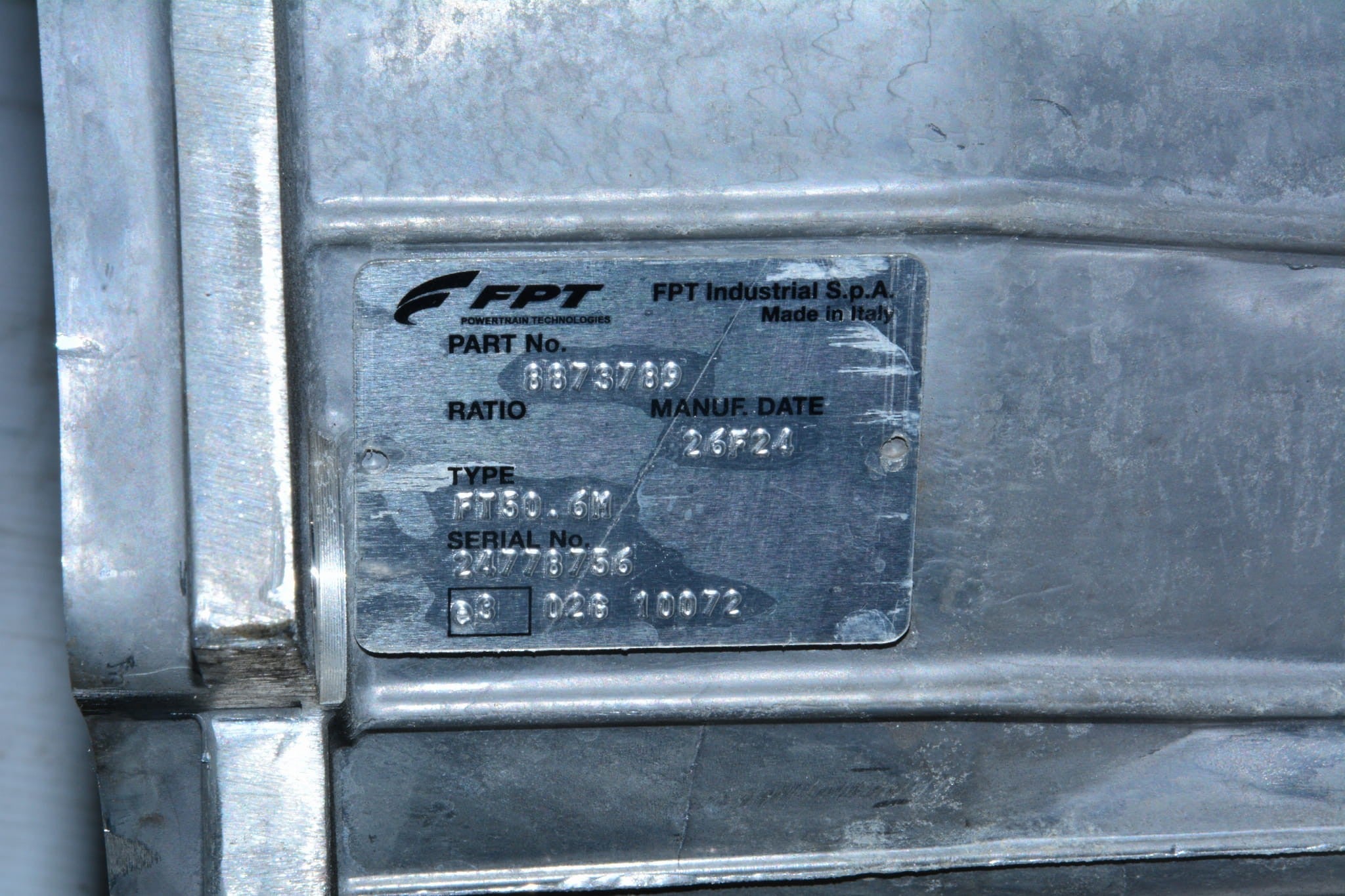 Cambio FT50.6M Iveco Daily 2.3/3.0 - 8873789; 5803269196