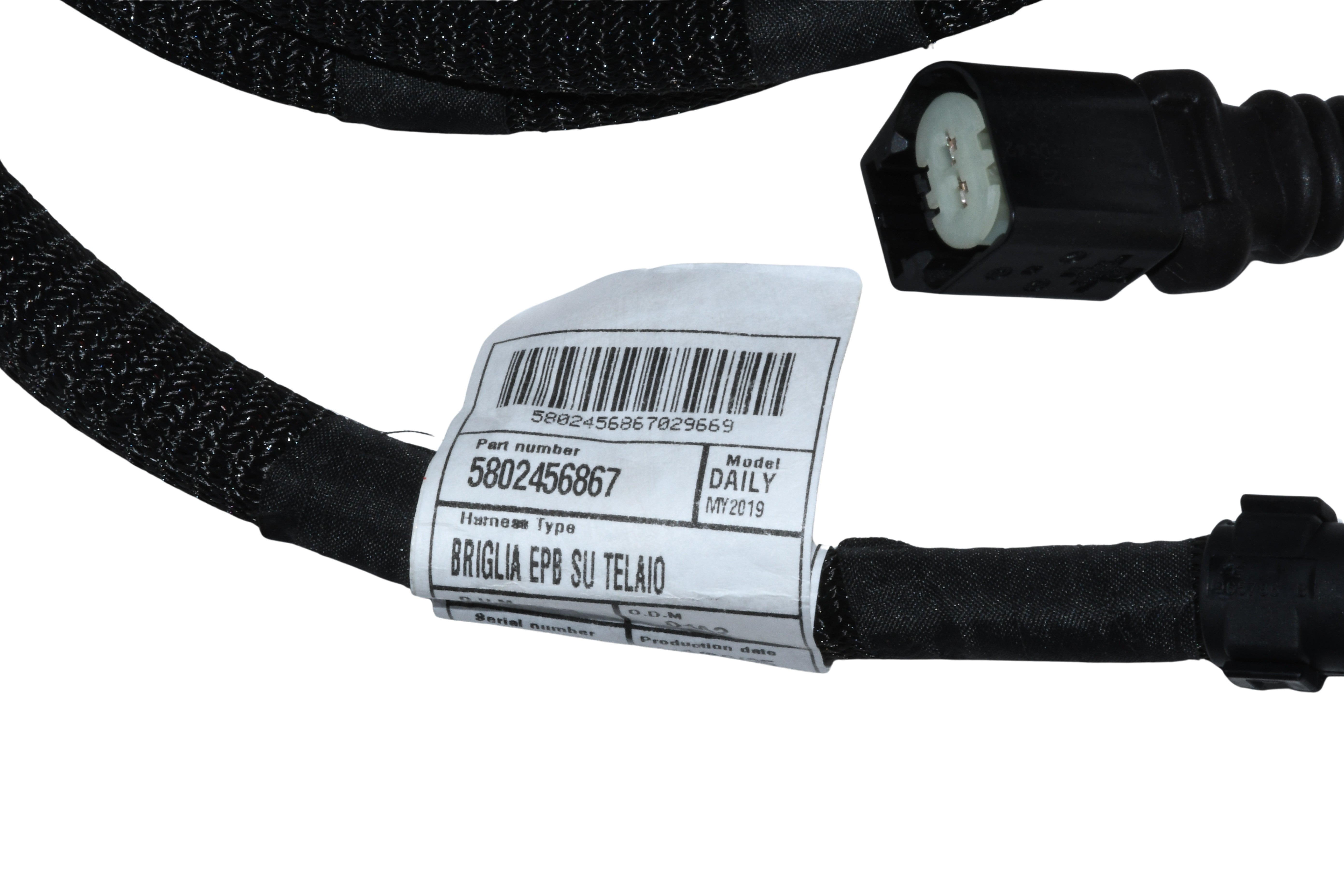 Impianto freno a mano elettrico Iveco Daily 35S 35C 50C 65C - 5802456867; 5802456864