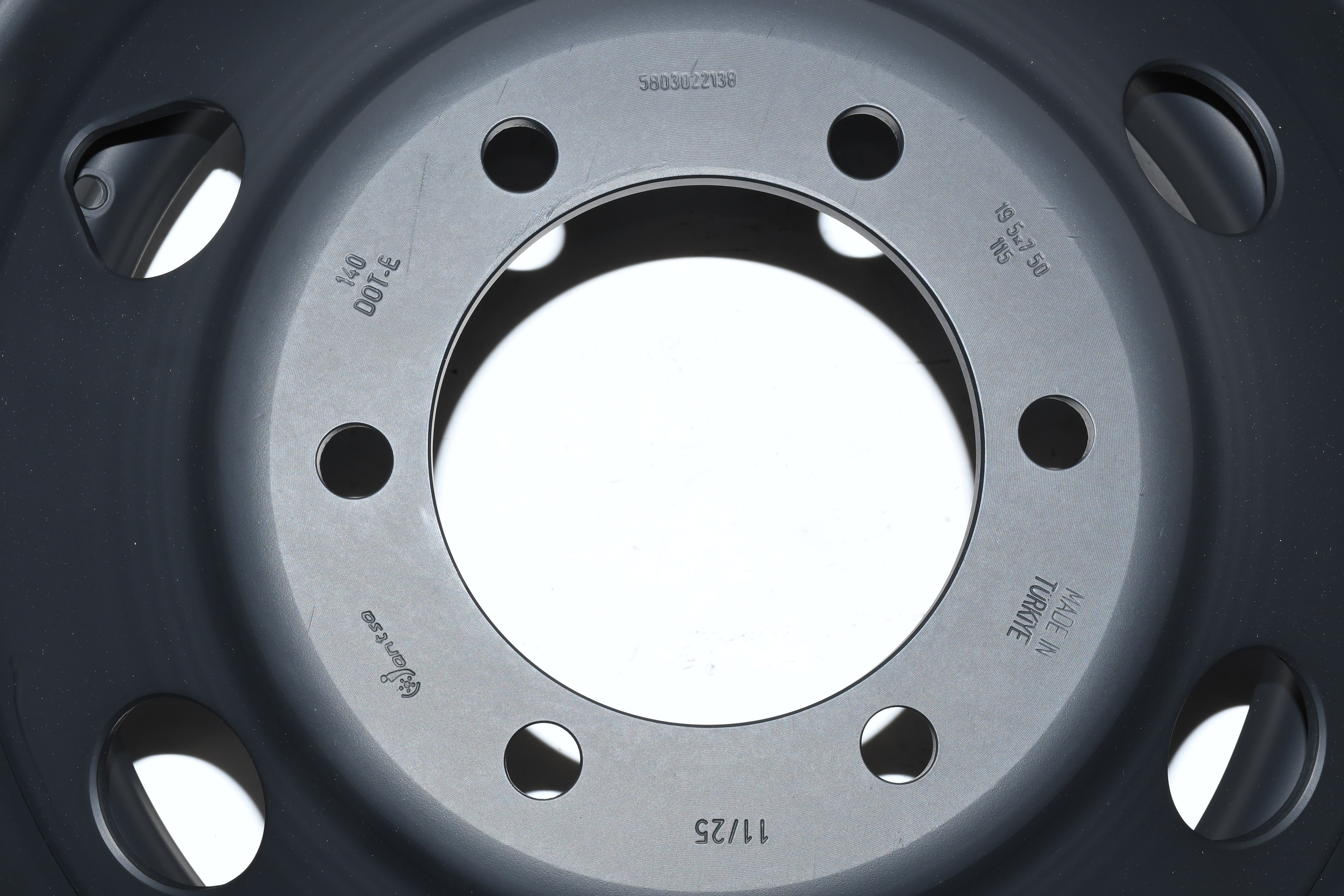 Cerchio in acciaio 19,5 pollici Iveco Daily 55S 4x4 - 5803022138
