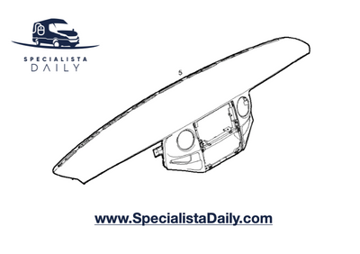 Rivestimento Superiore Cruscotto Iveco Daily - 3802503