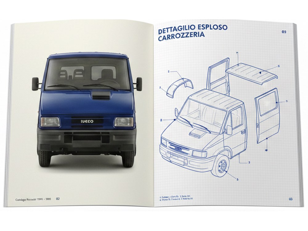 Catalogo Ricambi Carrozzeria Daily 1990 - 1999