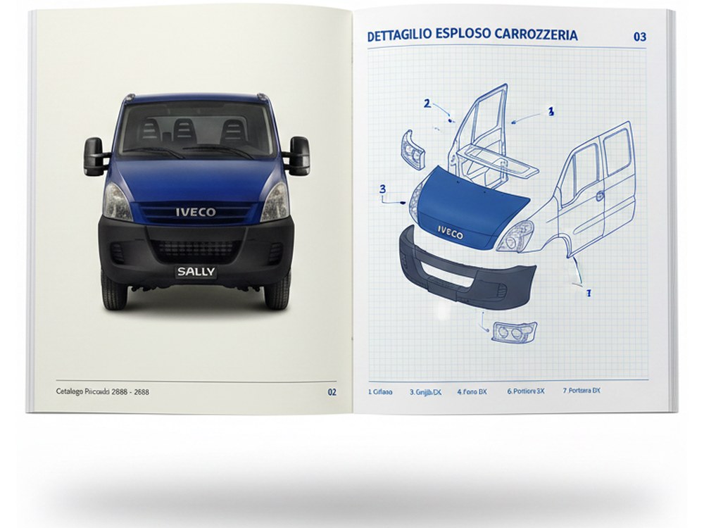 Catalogo Ricambi Carrozzeria Daily dal 2006 al 2008