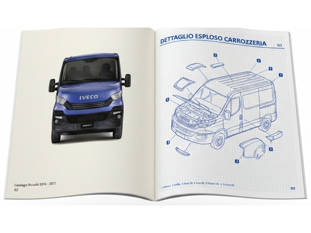Catalogo Ricambi Carrozzeria Daily dal 2014